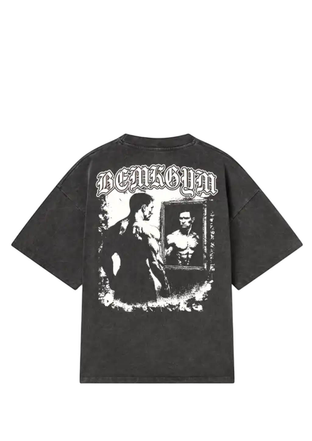 Dysmorphia x BEMKGYM Vintage Tee – Washed Black
