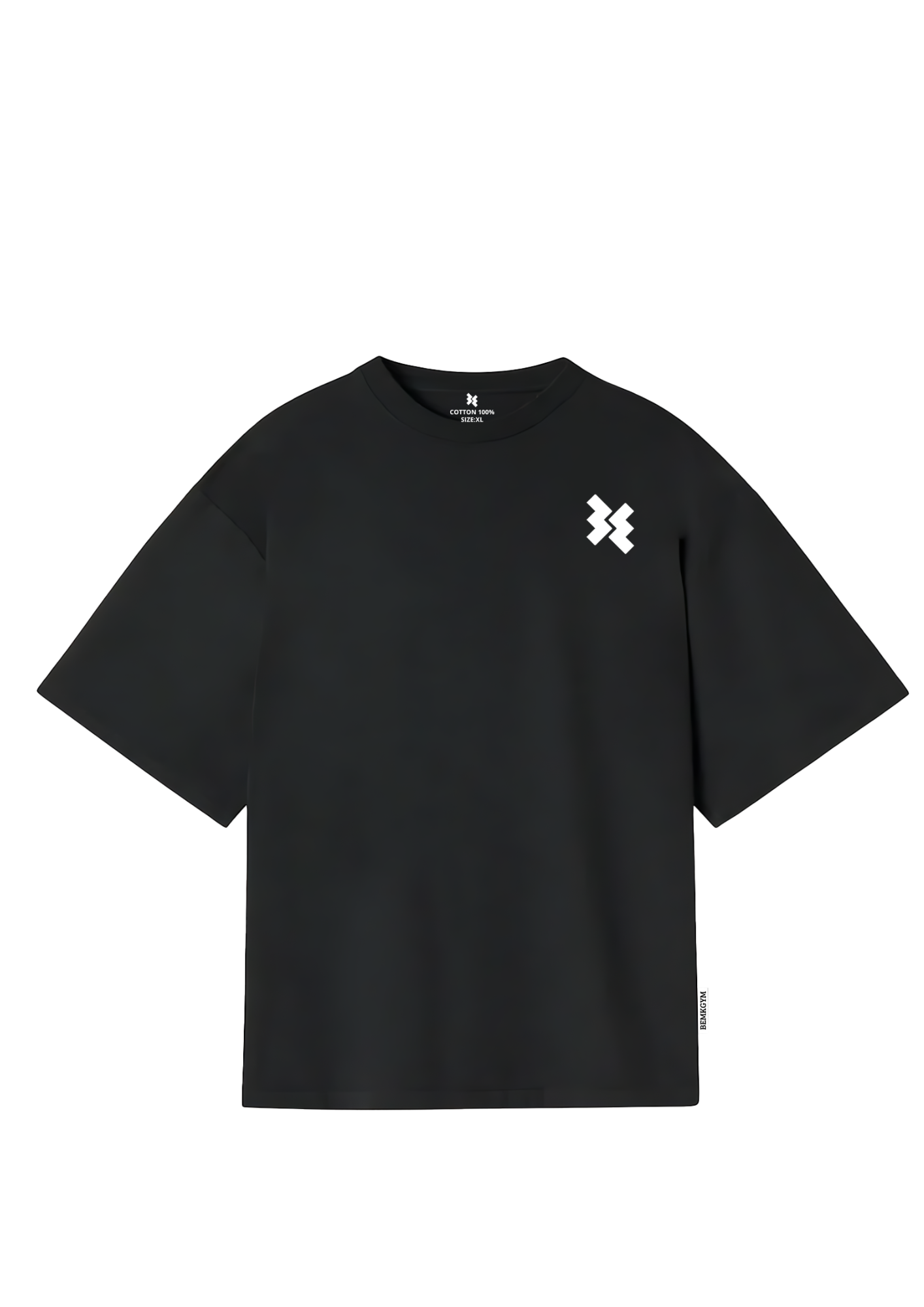 Savage Wings x BEMKGYM Oversized Tee – Black