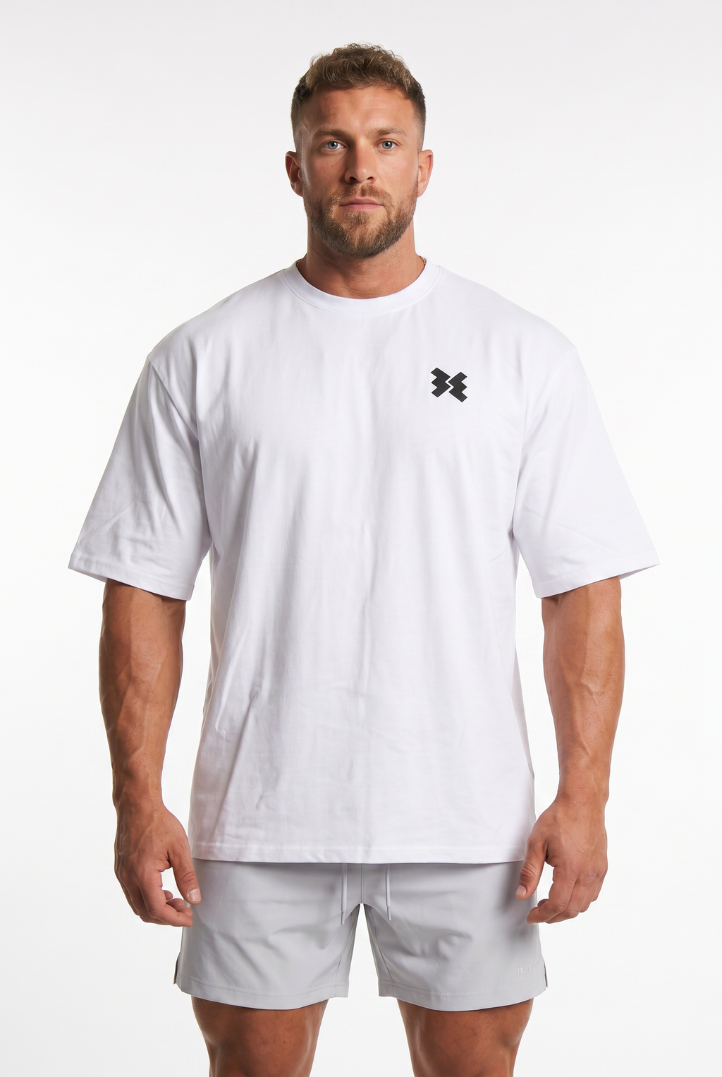 Savage Wings x BEMKGYM Oversized Tee – White