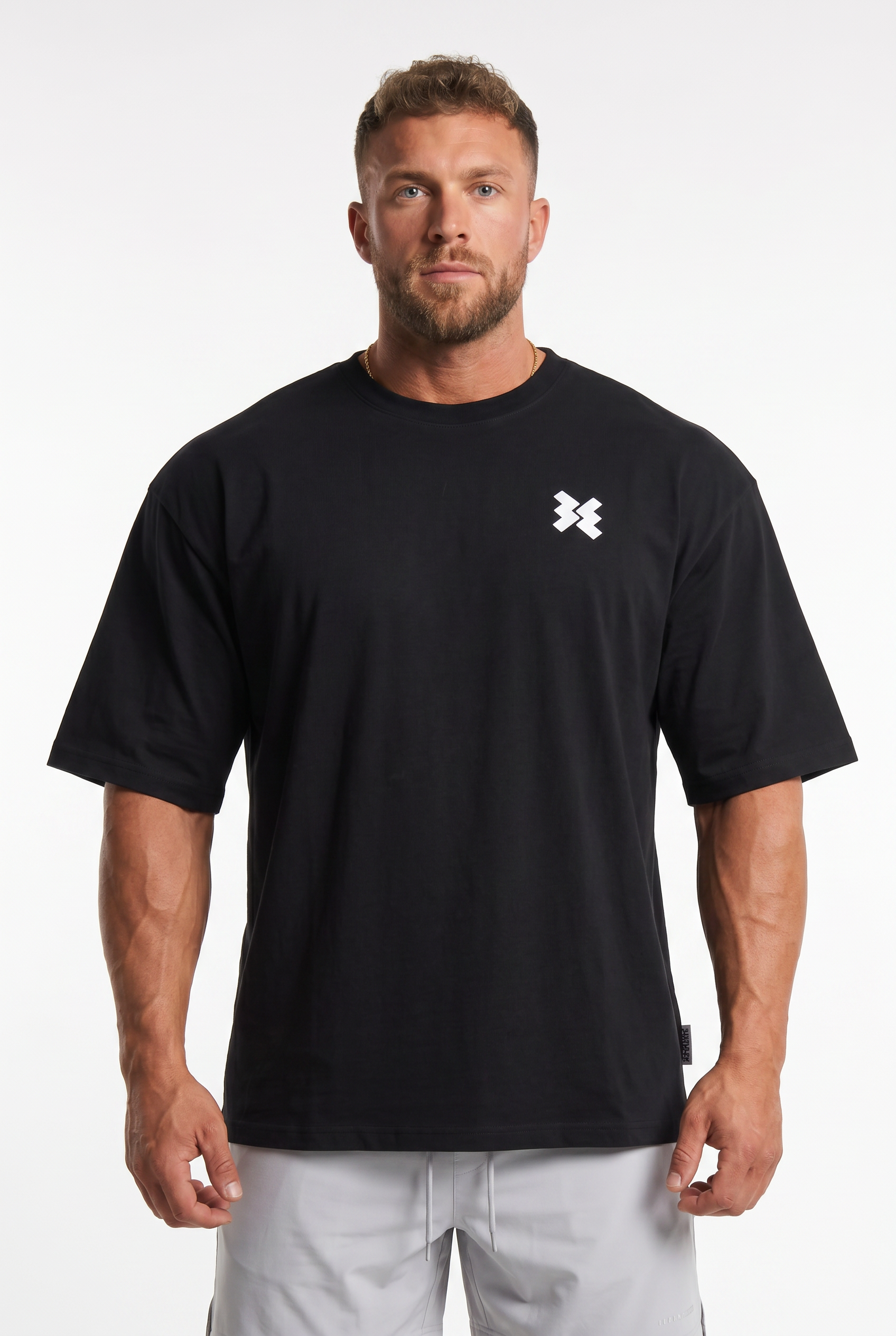 Savage Wings x BEMKGYM Oversized Tee – Black
